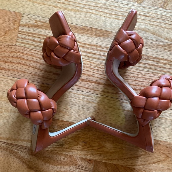 Steve Madden Women's Kenley Heeled Sandal, Size 6, Burnt Orange - Picture 2 of 7